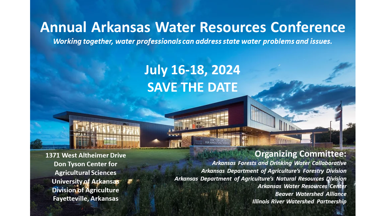 2024 Arkansas Water Conference Beaver Watershed Alliance